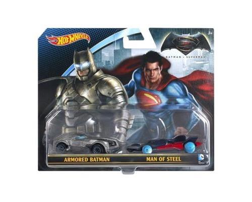 HOT WHEELS DC BATMAN VS SUPERMAN 2PK
