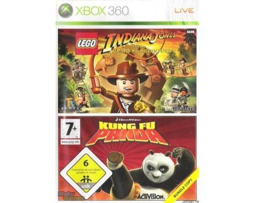 Lego Indiana Jones + Kung Fu Panda - Xbox 360