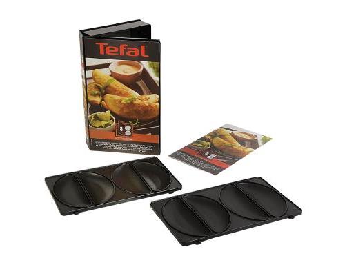 Tefal XA800812 Snack Collection Coffret de Plaque pour Empanadas avec Livre de Recettes 4,4 x 15,5 x 24,2 cm