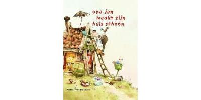Opa Jan maakt zijn huis schoon