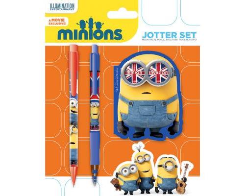 Minions - Set papeterie 3 pièces British Mod