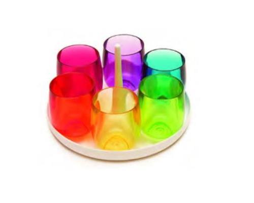 ZAK STACKY STAND AND SHOT GLAS SET 7 PCS HOT POP-