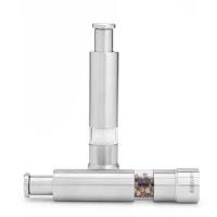 BRABANTIA SALT AND PEPPER CRUSHER SET MATT STEEL