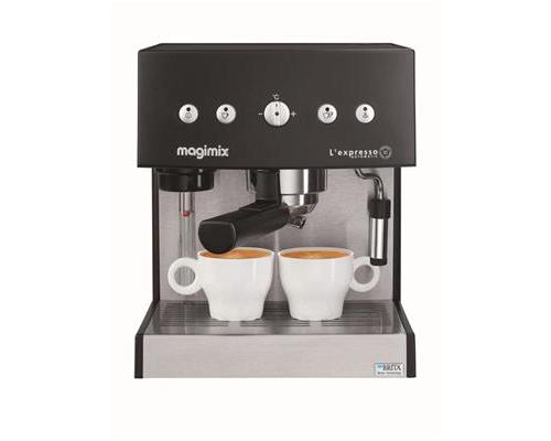 sofa Tulpen aanvulling Magimix L'Expresso Automatic - Machine à café avec buse vapeur "Cappuccino"  - 19 bar - noir - Achat & prix | fnac