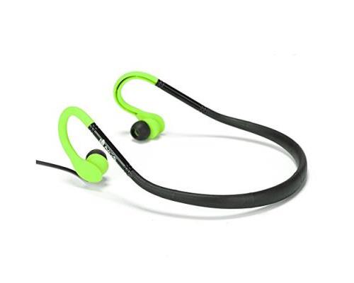 NGS WATERPRROF SPORT EARPHONES WITH EARHOOK GREEN