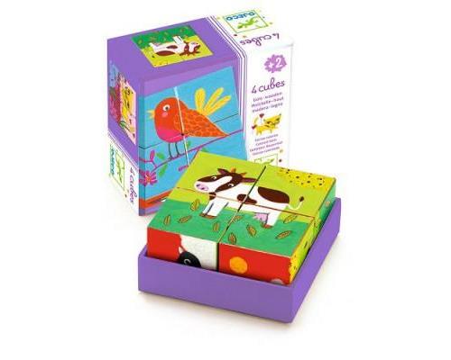 4 CUBES - FERME COLOREE