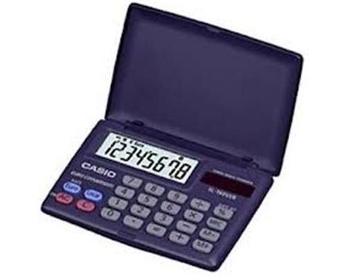Casio SL-160VER - Calculatrice de poche - 8 chiffres - pile, panneau solaire