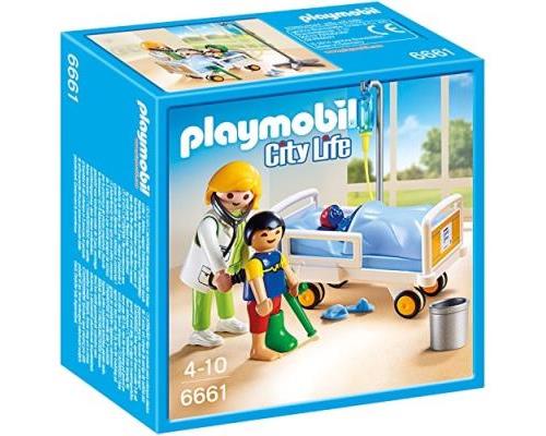 Playmobil City Life 6661 Chambre d'enfant avec médecin