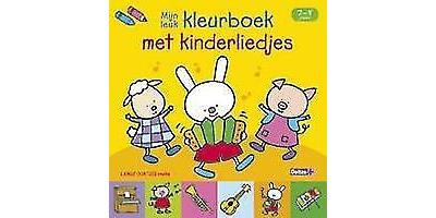 Lange oortjes - Mijn leuk kleurboek met kinderliedjes (2-4 j.)