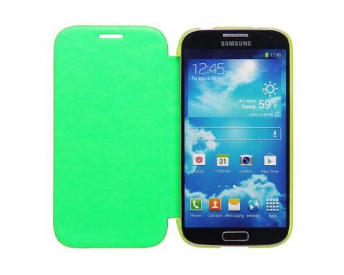CASE SCENARIO SAMSUNG GALAXY S4 FLIP BOOKCASE NEON GREEN