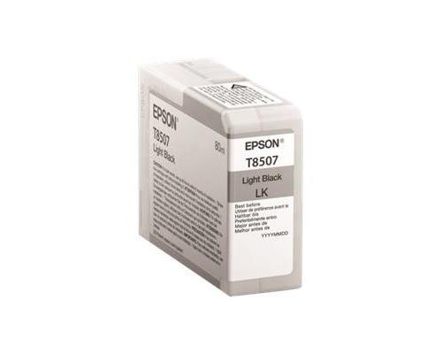 Original Epson T8507 Light Black Ink Cartridge