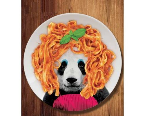 Assiette wild dining - panda