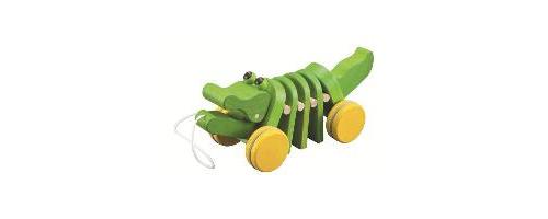 PlanToys Jouet à Tirer Crocodile Dansant - Animaux à Tirer en Bois dès 1 An - Jouet en Bois avec Bruit Clac-Clac - Jouet pour Bébé - Arc-en-Ciel PlanToys Jouet à Tirer Crocodile Dansant - Animaux à Tirer en Bois dès 1 An - Jouet en Bois avec Bruit Clac-Clac - Jouet pour Bébé - Arc-en-Ciel