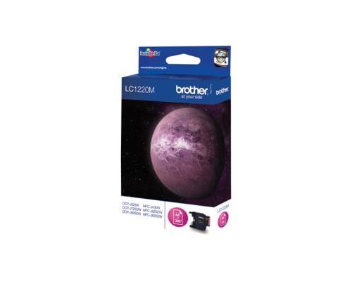 BROTHER LC-1220M MAGENTA  INK (300 PAGES)-
