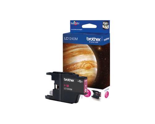 BROTHER LC-1240M MAGENTA  INK (600 PAGES)-