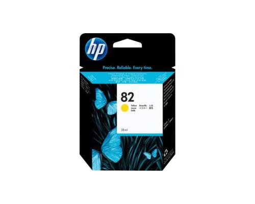 HP CARTRIDGE NR 82 YELLOW
