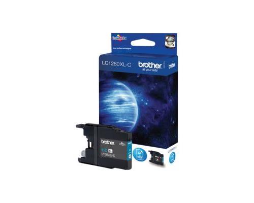 BROTHER LC-1280XLC CYAN INK (1.200 PAGES)-