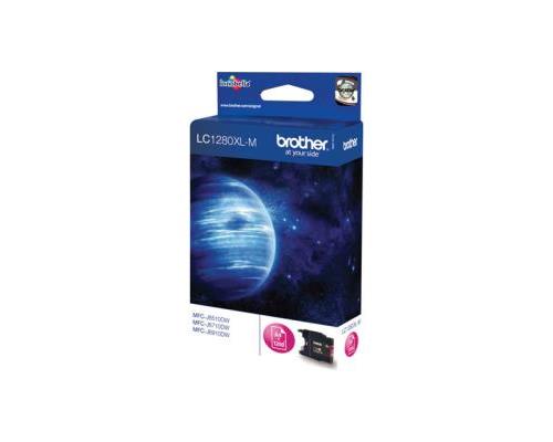 BROTHER LC-1280XLM MAGENTA  INK (1.200 PAGES)-