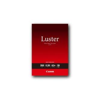 Canon Photo Paper Pro Luster LU-101 - Lustre - 260 micromètres - A3 plus (329 x 423 mm) - 260 g/m² - 20 feuille(s) papier photo - pour PIXMA PRO-1 PRO-10 PRO-100 - 1