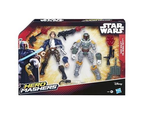  Coffret combat hero mashers star wars episode vii - yoda vs emperor palpatine (b3830) 