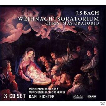 Johann Sebastian Bach - Karl Richter / Munich Bach Orc . Bach:  Christmas Oratorio - 3CD - CD Álbum - Compra música na 