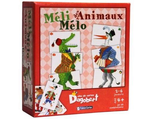 Dagobert Méli Mélo Des Animaux - Jeu De 44 Cartes
