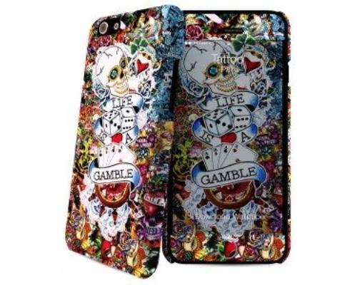 IPAINT IPHONE 6 - HARD CASE + SKIN TATTOO - HC