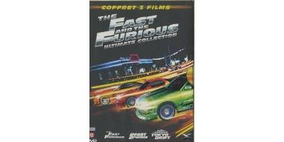 FAST & THE FURIOUS 1-3/COFFRET/3 DVD/VF