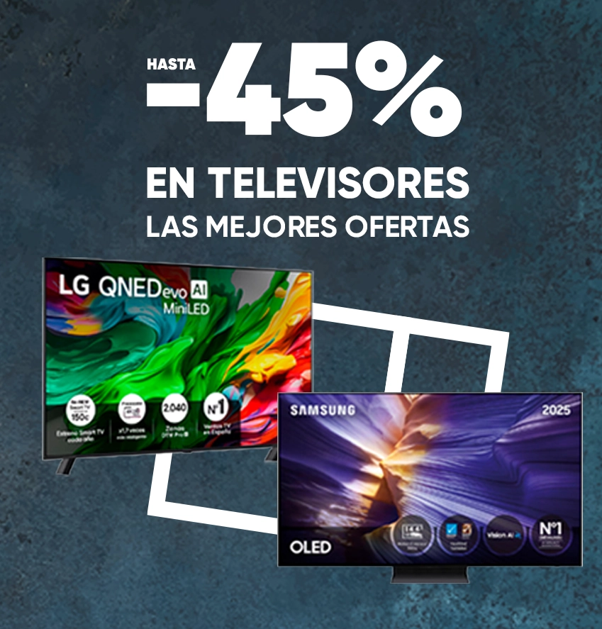 45% en tv