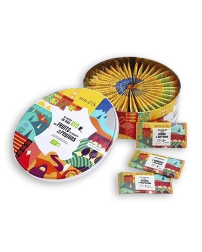 Caja regalo de 42 bolsitas de té orgánico