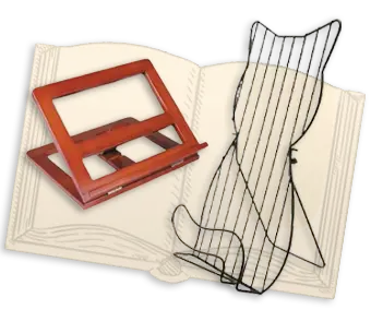 Atril para leer libros más cómodo