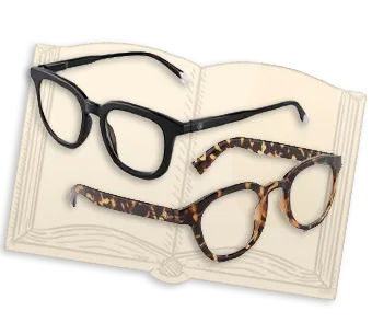 Gafas como accesorios de lectura