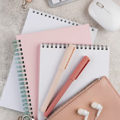 Cuadernos y libretas para clase