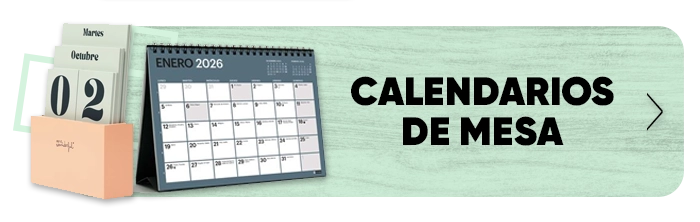 Calendarios de mesa bonitos