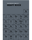 Periodic table of heavy rock