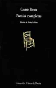 Poesías Completas. Cesare Pavese