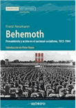 Behemoth. Pensamiento y acción en el nacional-socialismo, 1933-1944