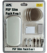 Pack 8 en 1 Plata PSP Slim