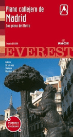 Plano Callejero de Madrid. Con plano del Metro - 1