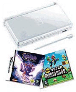 Nintendo DS Blanca + New Super Mario + Spyro - 1