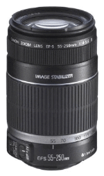 Canon EF S 55-250 MM Objetivo para Reflex Digital