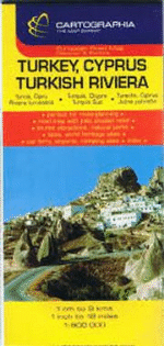 Turkey, Cyprus & Turkish Riviera. Mapa 6981 - -5% en libros | Fnac