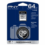 Tarjeta de memoria PNY Performance SDXC UHS-I CL10 64GB