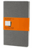 Cuaderno Moleskine de viaje Cahier L Pautado Gris Piedra_0