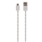 TnB Nylon micro USB Cable 2 m blanco