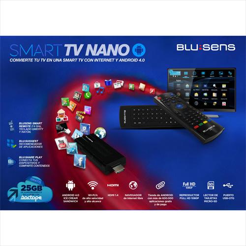 Blusens Android TV Nano + Mando Teclado - Smart TV - Comprar al mejor  precio