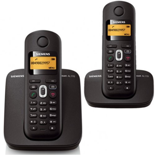 Siemens Gigaset AL170 Teléfono inalámbrico DECT Duo - Teléfono