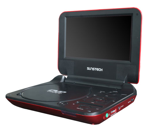 Sunstech DLPM720 Rojo Reproductor DVD Portátil - DVD - precios Fnac