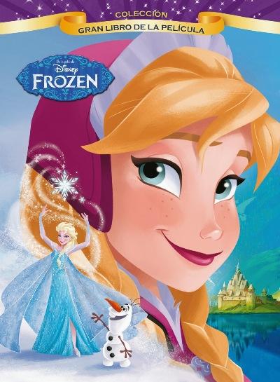 Frozen. Gran Libro de la película tapa dura disney año 2013 pelicula