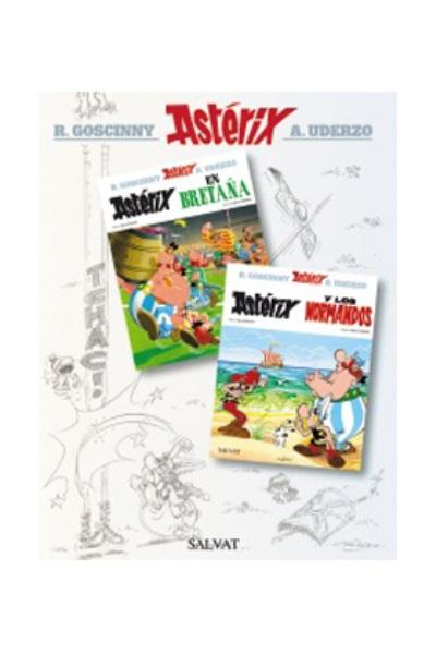 Astérix Nº 8 y 9 - Astérix en Bretaña - Astérix y los normandos